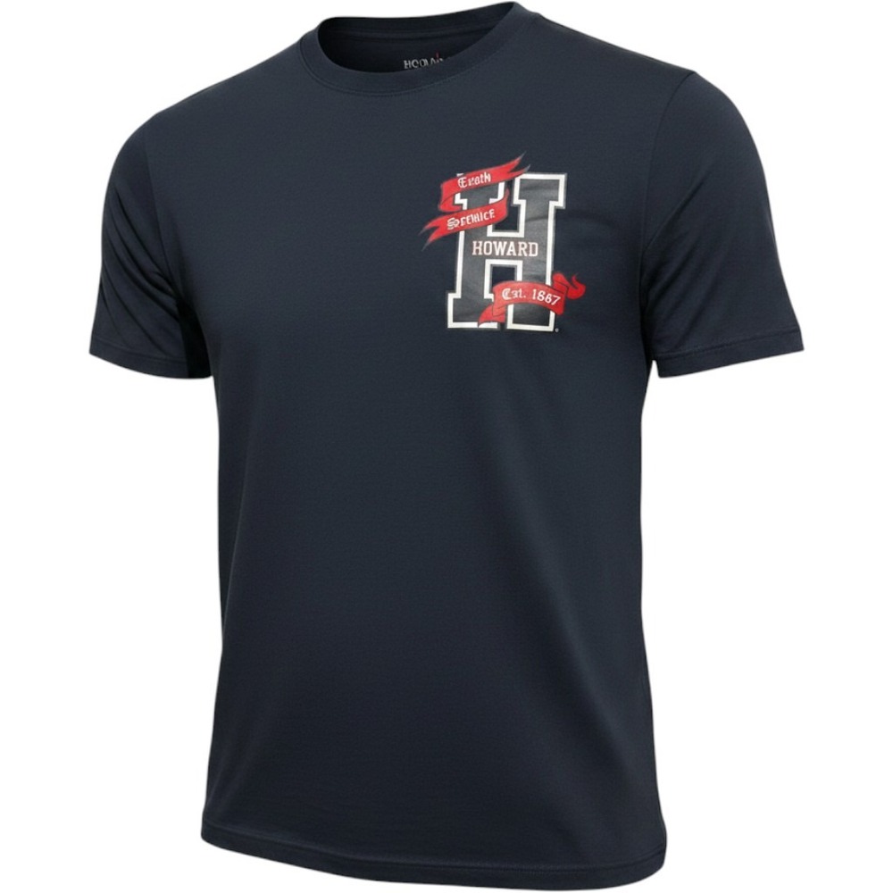 Nike Women's Air Jordan x Howard University T-Shirt Workout Performance, Blue